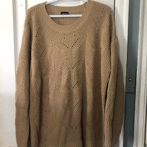 Tan / brown torrid sweater